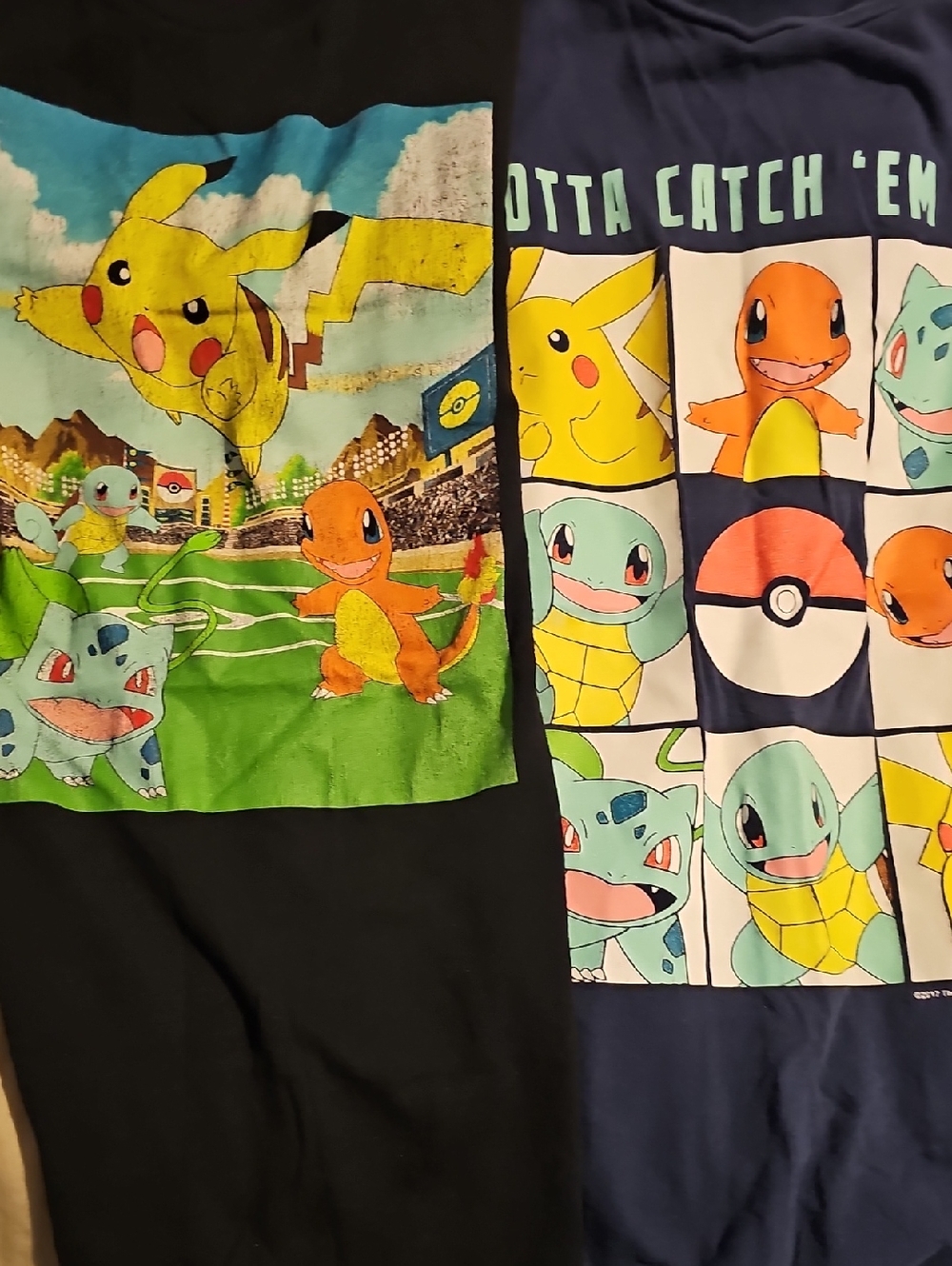 Lot Of 3  Boy Xl Pokemon Tees